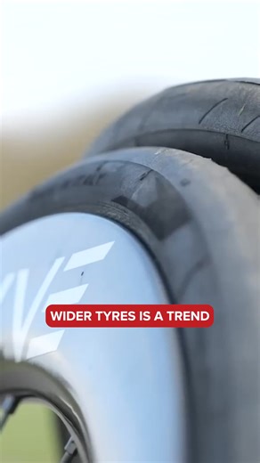 Wider tyres 📏🛞 We love wider tyres here at GCN and with the Pros taking them up too we can’t recommend them enough 👍 . 📺 Full Video LIVE NOW on our #YouTube! 🎬 . 🔍 5 Things You Should Copy From Tour De France Pros | GCN Tech Show Ep. 340 . . #GCN #GCNTech #cycling #cyclingtech #biketech #bikemaintenance #GCNTechshow #Widertyres #TourdeFrance #Pros | GCN Tech