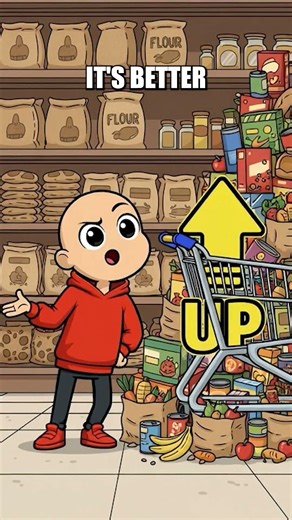 How to avoid the supermarket queue? #shorts #animation
