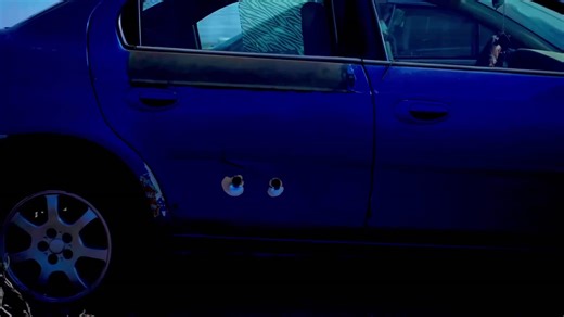 Testing vehicle penetration with heavy slugs