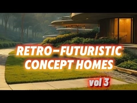 Retro-futuristic Concept Homes vol 3