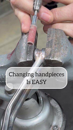 Top question asked, how to replace the hand piece. Super easy. Foredom Electric Co. #metalfabrication #metalworking #woodworkingtools #rotarytools | A Craftsman's Legacy