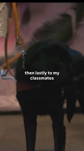 Get you friends who will thumb wrestle you for donuts 🍩 In this video, GDB client Sharon stands on stage with their black Lab guide dog. #GuideDogsForTheBlind #IAmGDB #GuideDog #ServiceDog | Guide Dogs for the Blind