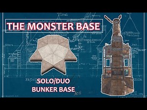 RUST BASE DESIGN |SOLO/DUO - "THE MONSTER BASE" - 2022 Rust Base Tutorial