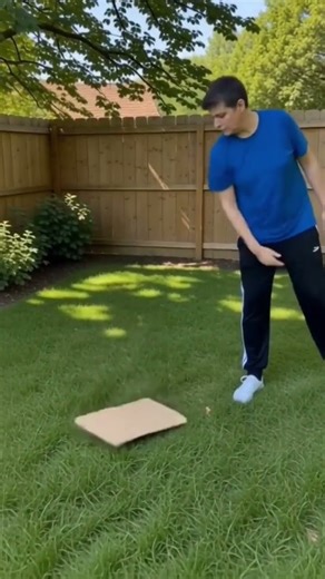🇦🇺😂 Australian Boomerang Fail! | Cardboard Toss Gone Wrong 🎯 #shorts #experiment
