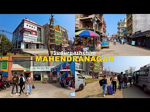 Mahendranagar City - KANCHANPUR [4K🇳🇵] - Virtual Walking Tour Sudurpashchim NEPAL