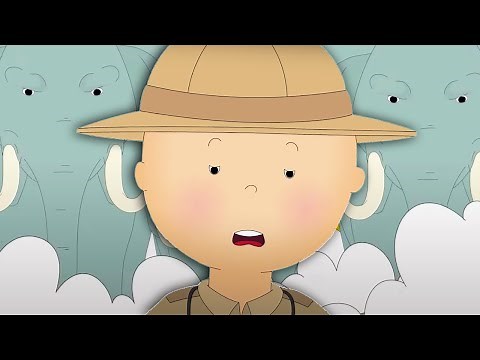 Caillou and the Elephants | Caillou Cartoon