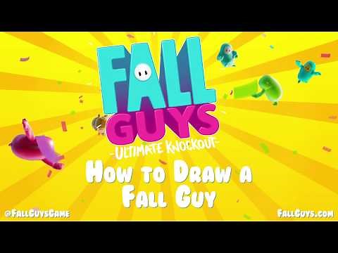 How to Draw a Fall Guy