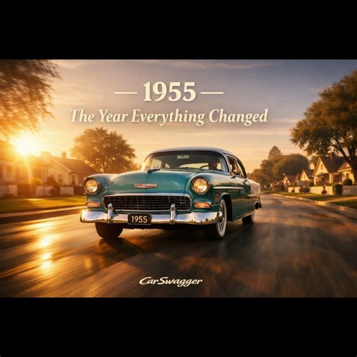 1955 Chevy That Started It All #classiccar #automobile #nostalgia