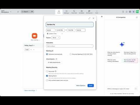 Zoom Tutorial Part 2: Scheduling Professional Zoom Meetings