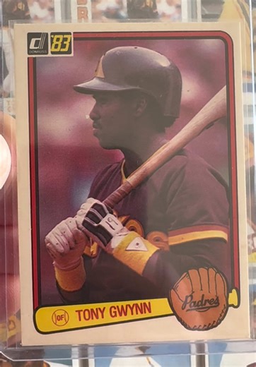 1983 Donruss Tony Gwynn Rookie Card Insights
