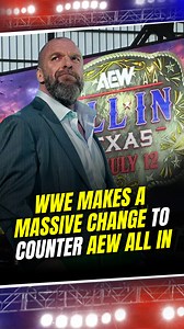 WWE makes a bold move! 💥 Shifting Evolution 2 to compete with AEW All In? 🤔 What’s AEW’s next play? 🎭 . . . #WWE #AEW #WrestlingNews #Evolution2 #FightNight #ProWrestling #WWEMainEvent #AEWAllIn | Sportskeeda Wrestling