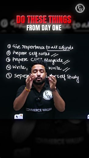 Want 95%+ in Class 12? 🤯 Do THIS from Day One #shorts #commerce #physicswallah