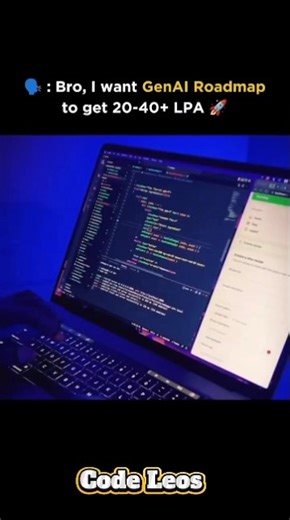 Complete Generative AI Roadmap (Free Resources) 🤖 #shorts #ai #coding #airoadmap #genai #agent