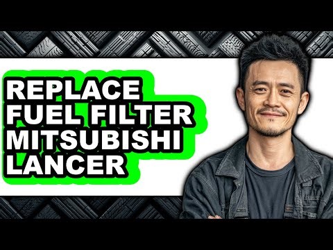 How To Replace Fuel Filter Mitsubishi Lancer - Step By Step