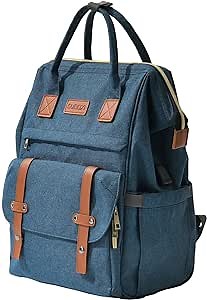 Laptop Backpack for Women Men, Backpack with USB Charging Port Fashion Backpack Fits 15.6Inch Notebook