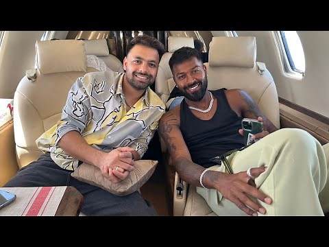 A well spent day with Hardik Pandya | What’s inside his bag😍 | Travelling in a PRIVATE JET😎