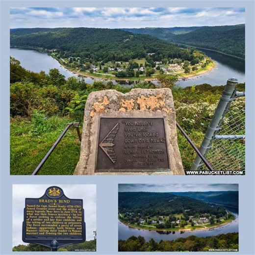 5.1K views · 28 reactions | Brady's Bend Overlook is a gorgeous roadside vista in Clarion County! Details/directions here: https://pabucketlist.com/exploring-bradys-bend-overlook-in-clarion-county/ | PA Bucket List | Facebook