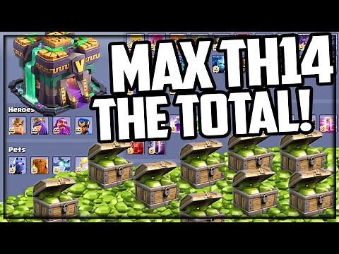 THE TOTAL: Town Hall 14 GEM to MAX in Clash of Clans (Part 2)