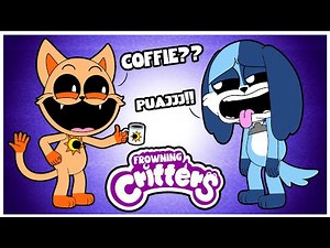Frowning Critters Cardboard Animation: Catfeine and Dogpressed!!
