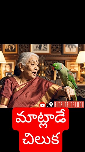 మాటలు నేర్చుకున్న చిలుక 🦜 #shorts #షార్ట్స్