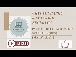 Part 12 : DES (Data Encryption Standard)