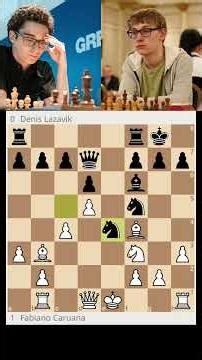Fabiano Caruana Vs Denis Lazavik – Chess Match #challenge #chess #match #chessgame #chesscom