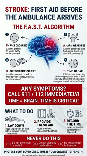Did you know… Stroke — First Aid