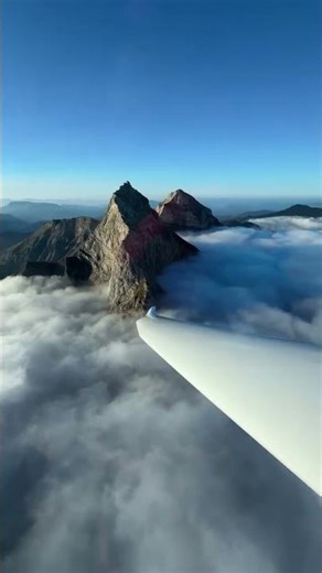 Above the Clouds in a Glider | Real Mountain Soaring by @IgorVolkov