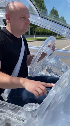 Pouring Water Into This Engine Shouldn't Work But It Does #physics #shorts