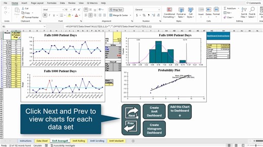 3. Creating Control Charts with QI Macros
