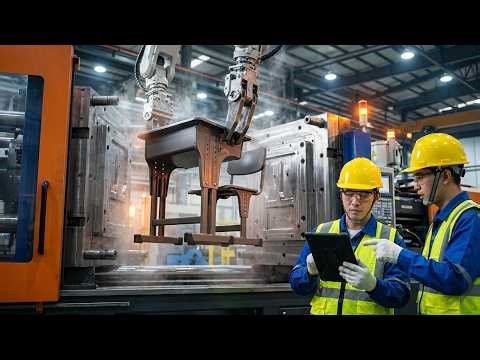 Inside the Factory Where Trash Becomes School Desks (Full Recycling Process)