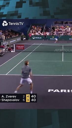 Shapovalov vs Zverev Goes CRAZY 🥵 | Tennis TV