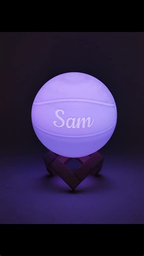 3D Printed Personalized Basketball – Timelapse of Drawing & Printing