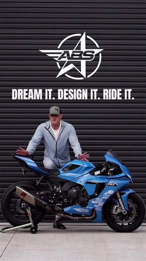 YOUR VISION. YOUR DESIGN. YOUR BIKE. Have a concept in mind? Make it a reality. This custom design combines a striking Gloss Light Blue finish with a Carbon Fiber dip for a sophisticated, high-end look with unmistakable presence. From your first idea to the finished fairing kit, ABS Fairings brings your vision to life. Design yours today. #ABSFairings #CustomFairings #MotorcycleFairings #CarbonFiber #CustomDesign