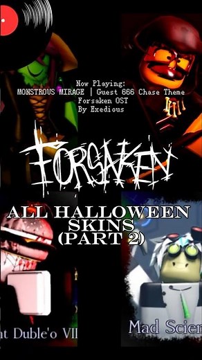 [Forsaken] All Halloween Skins (Part 2)