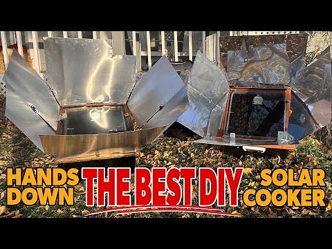 How to Make a DIY Solar Oven | SUPER HOT! Sunoven Copycat