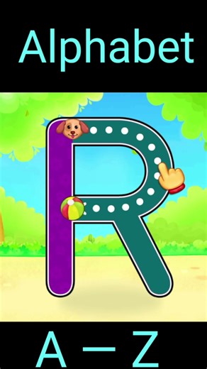 ABC' Alphabet - R For Rocket #abcd #shorts #nurseryrhymes #colors#abcd