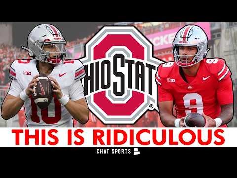 RIDICULOUS Ohio State Football Rumors: Julian Sayin vs. Tavien St. Clair QB Competition?