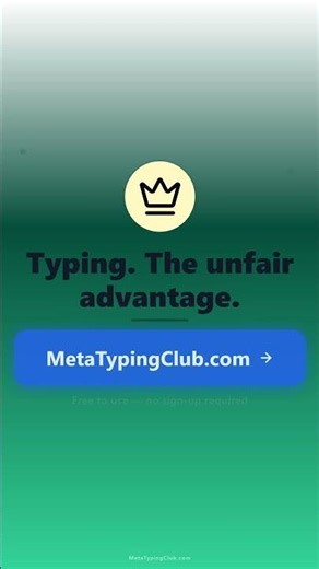 "In a coding competition, I just type fast"