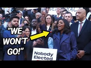 Jasmine Crockett SLAMS Elon Musk and Donald Trump During Speech