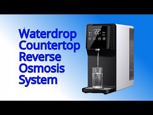 Waterdrop Countertop Filter Review || Waterdrop N1 Countertop RO System