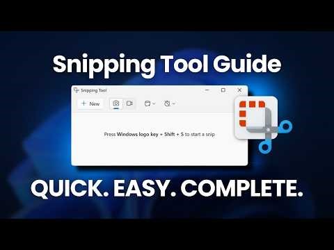 Snipping Tool Tutorial (2026) – Everything You Need in Less Than 5 Minutes