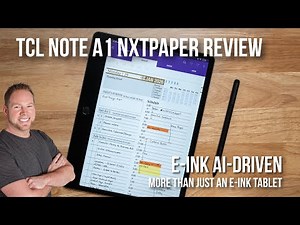 TCL NXTPAPER Note AI Review: Paper-Like Display Meets AI Productivity