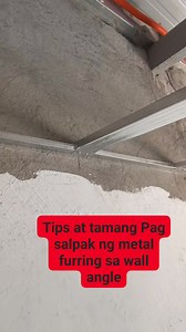 Tamang diskarte, sa metal furring at wall angle about sa celling, #construction #viral #reels #vlog #jeffreymorano #teammayorvlog #BuhayConstruction #tips | Jeffrey Morano
