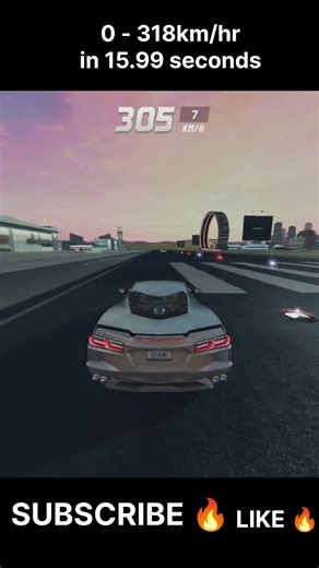 FASTEST ACCELERATION EVER? 0–318 KM/H in 15.99s.