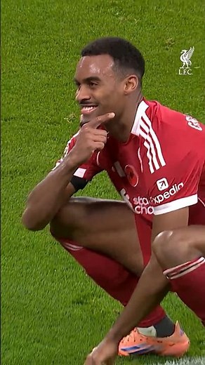 Ryan Gravenberch Goal at The Kop!