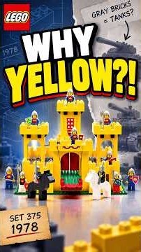 Why Was the First LEGO Castle YELLOW The Weird Reason Involves Tanks