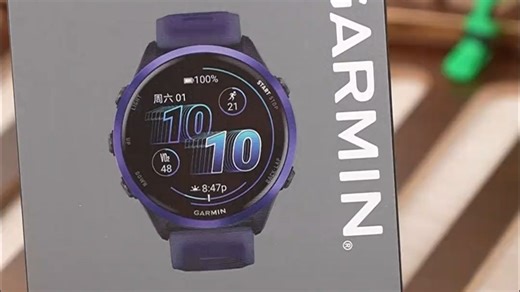 ⏱️ 不止于跑！佳明FR570：运动 通勤 健康监测，智能生活全天在线！#Garmin佳明.....