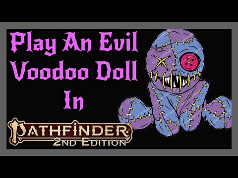 Pathfinder 2e Poppet Witch Build Starter