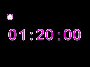 80 minute timer : countdown 80 minute timer